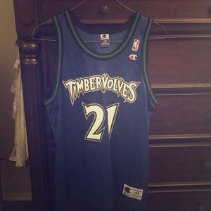 Vintage Kevin Garnett jersey